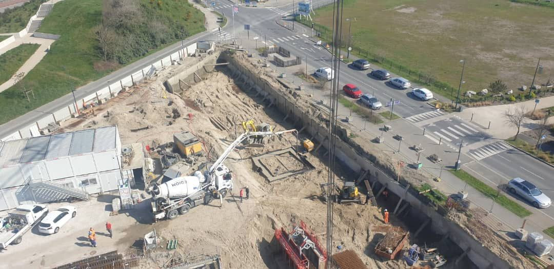 Installation de micropieux à Versailles