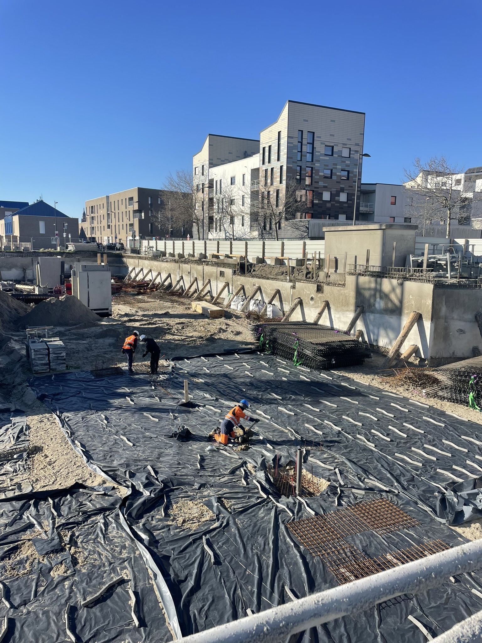 Travaux de soutènement provisoire à Bois-d'Arcy | DELTA TRAVAUX SPECIAUX